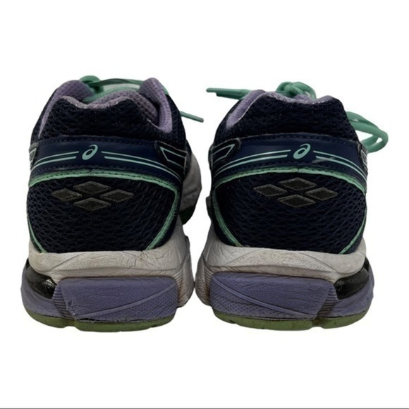 ASICS Women Running Shoes Blue Gel Size 7 - Picture 5 of 8